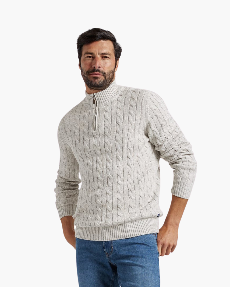 MONT- Half Zip Sweater
