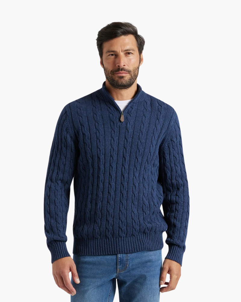 MONT- Half Zip Sweater