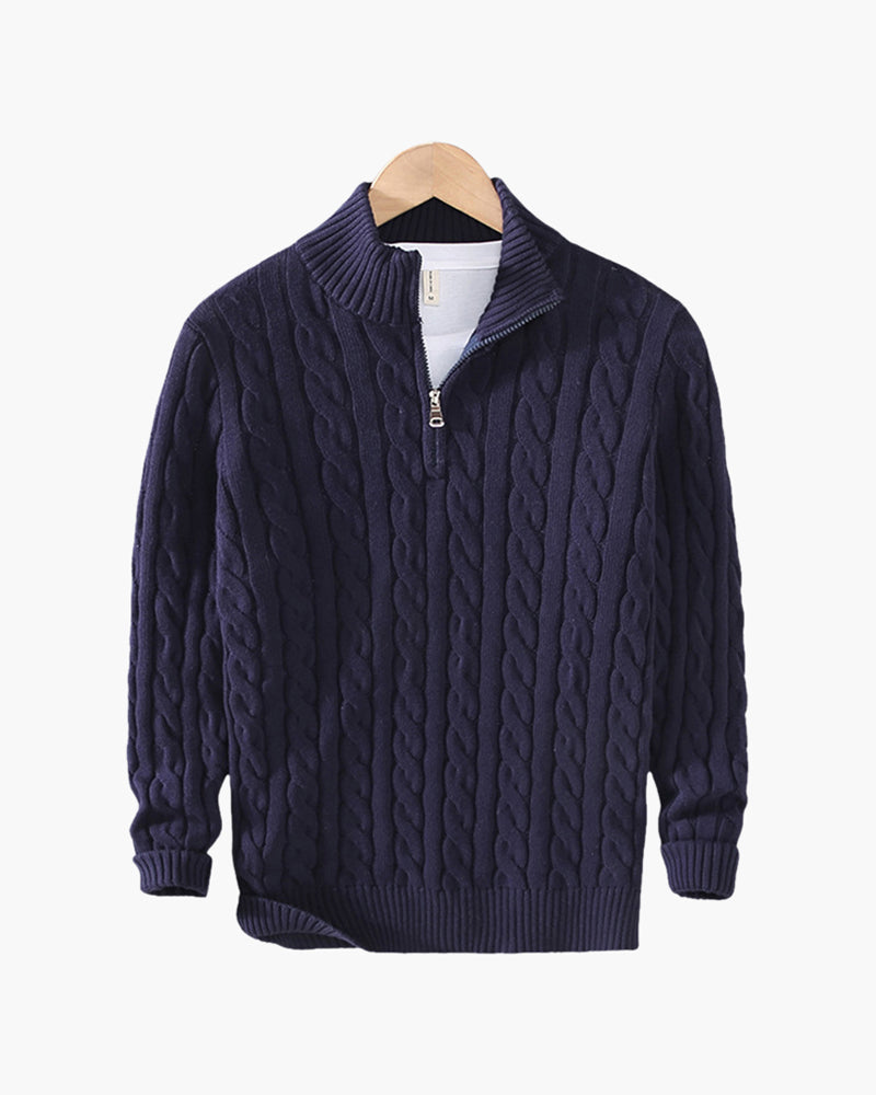 MONT- Half Zip Sweater
