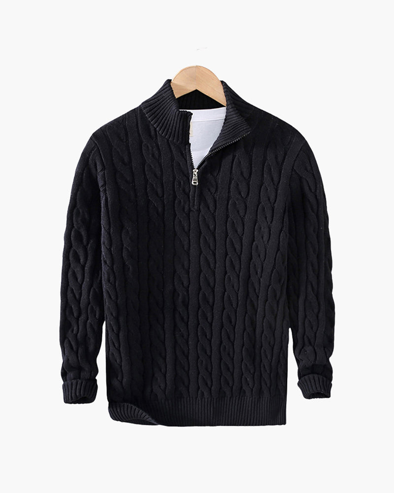 MONT- Half Zip Sweater