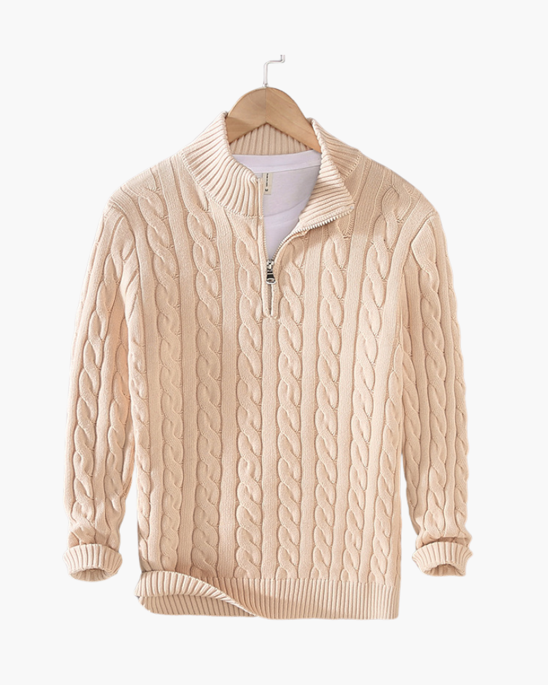 MONT- Half Zip Sweater