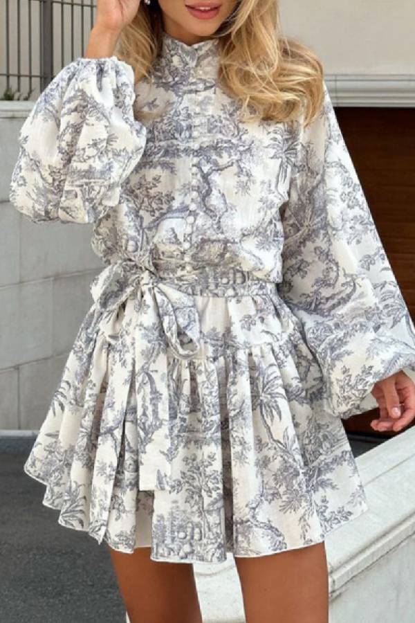 VERSAILLES- Garden Mini Dress