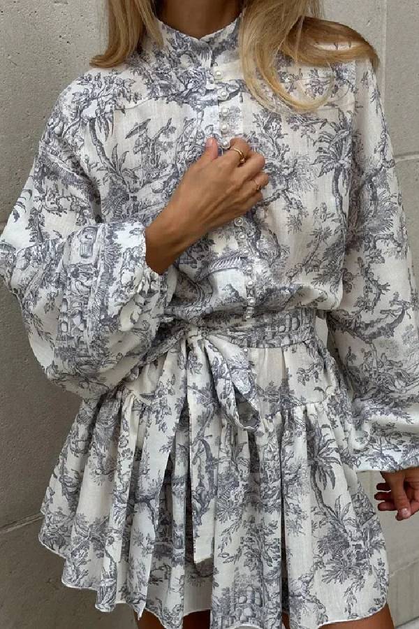 VERSAILLES- Garden Mini Dress