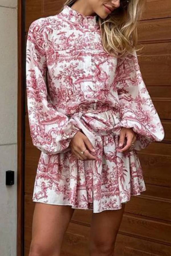 VERSAILLES- Garden Mini Dress