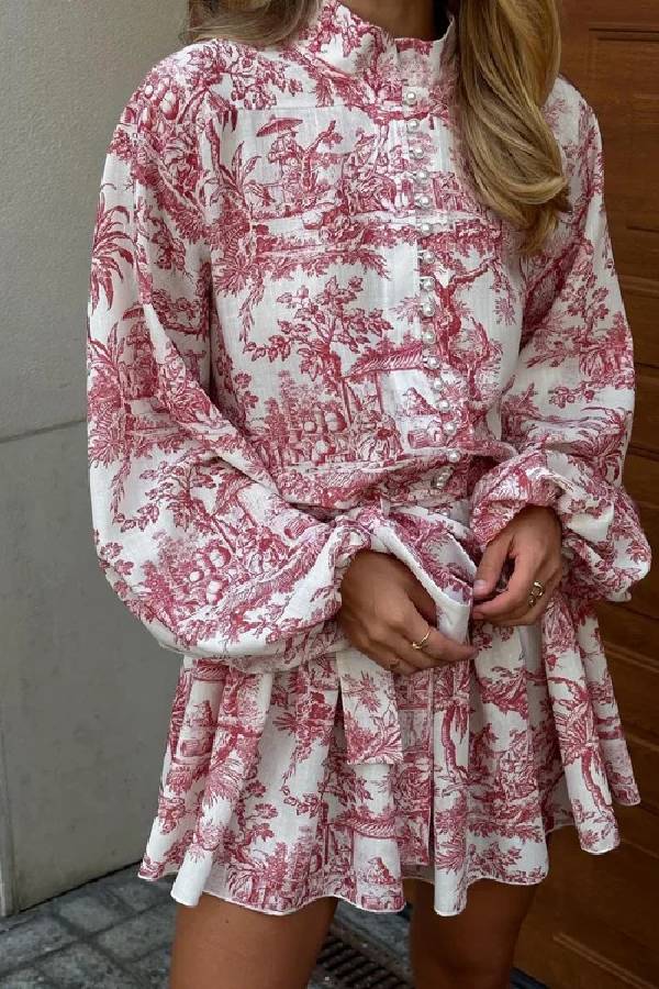 VERSAILLES- Garden Mini Dress