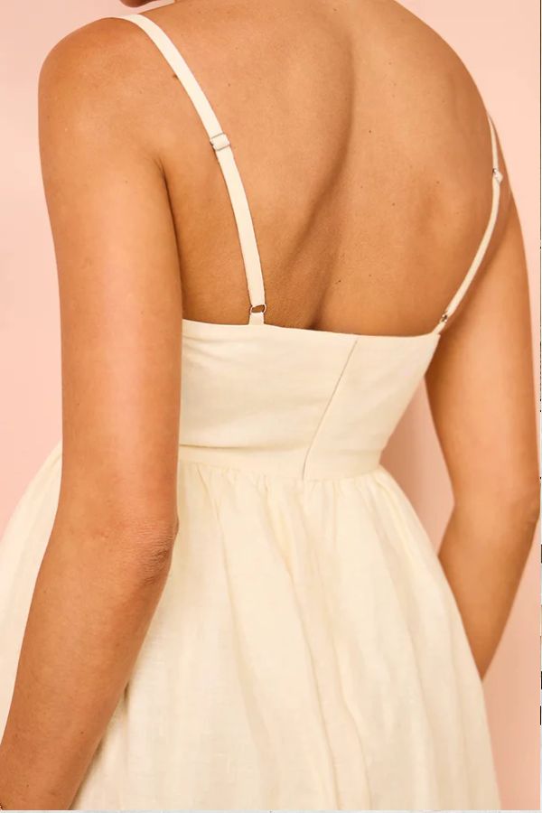 BLOOM™ Embroidered Linen Maxi Dress