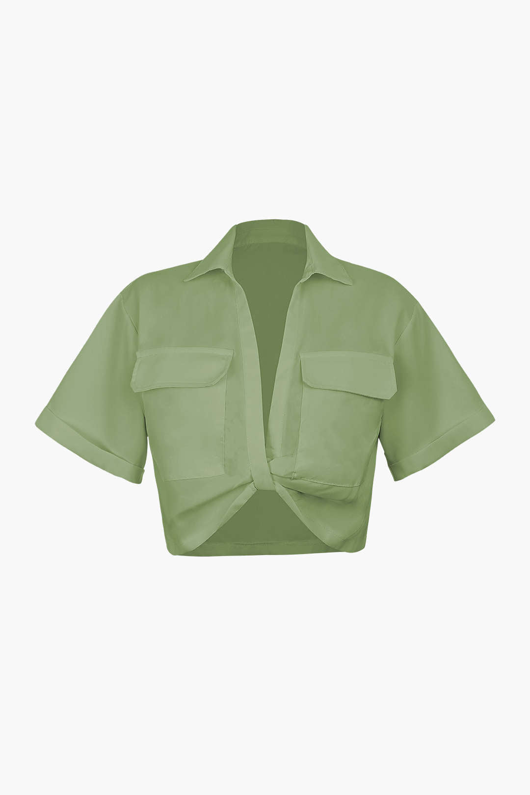 AMELIE- Twist Pocket Shirt