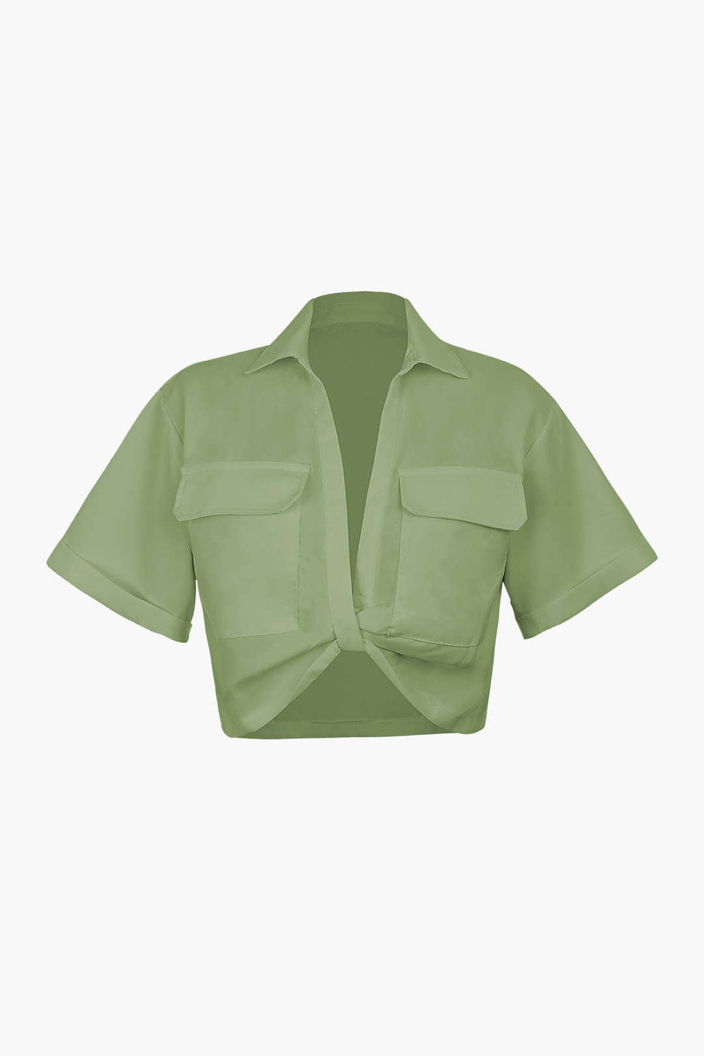 AMELIE- Twist Pocket Shirt