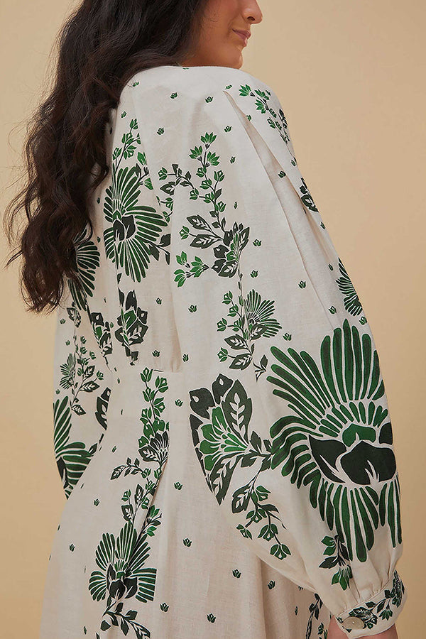 SILVA- Maxi Shirt Dress