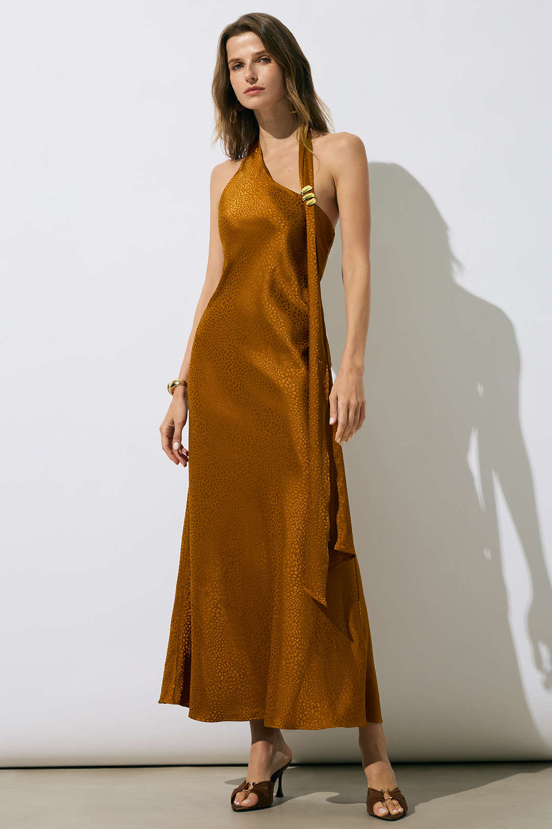 SOLSTICE™ Glow Halter Dress