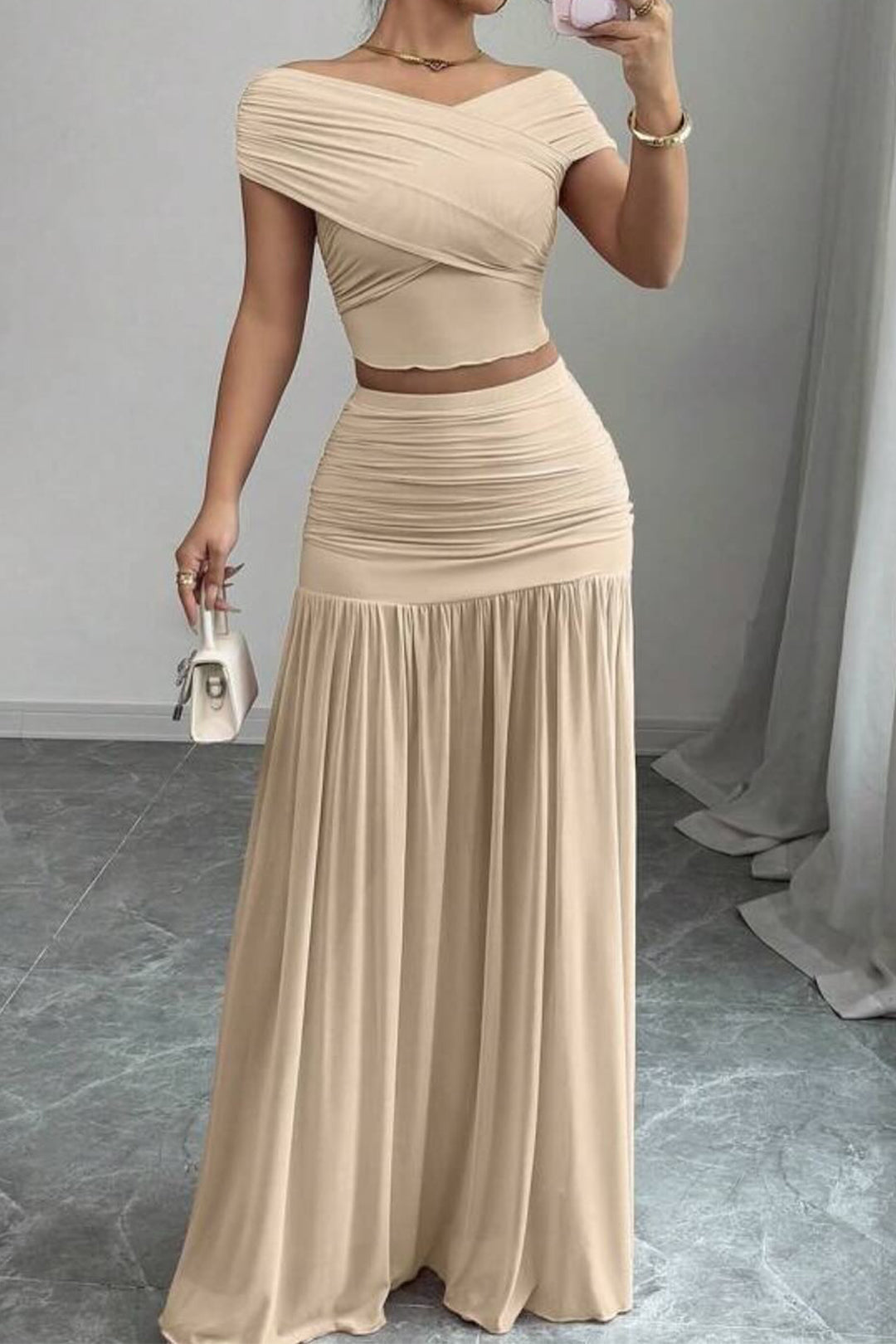 OASIS™ Drape Two-Piece Set