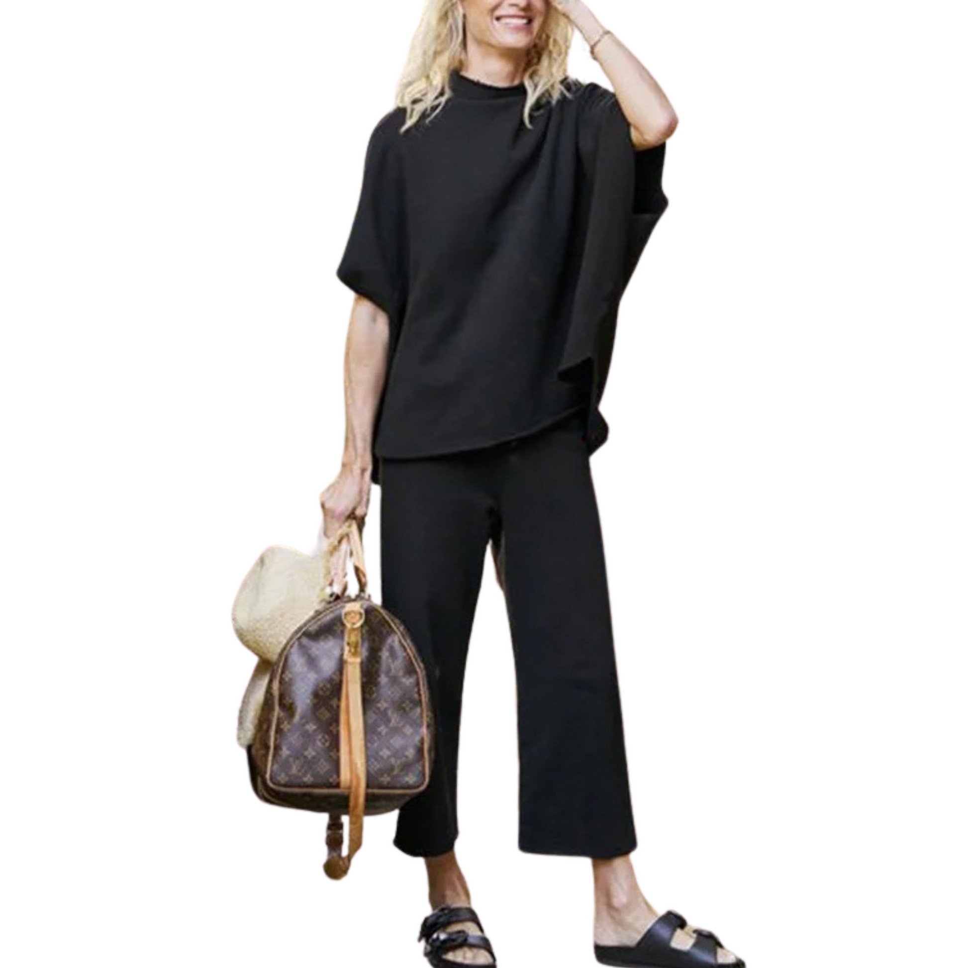SET ROELLE™ - Relaxed Batwing Sleeve Comfort Set