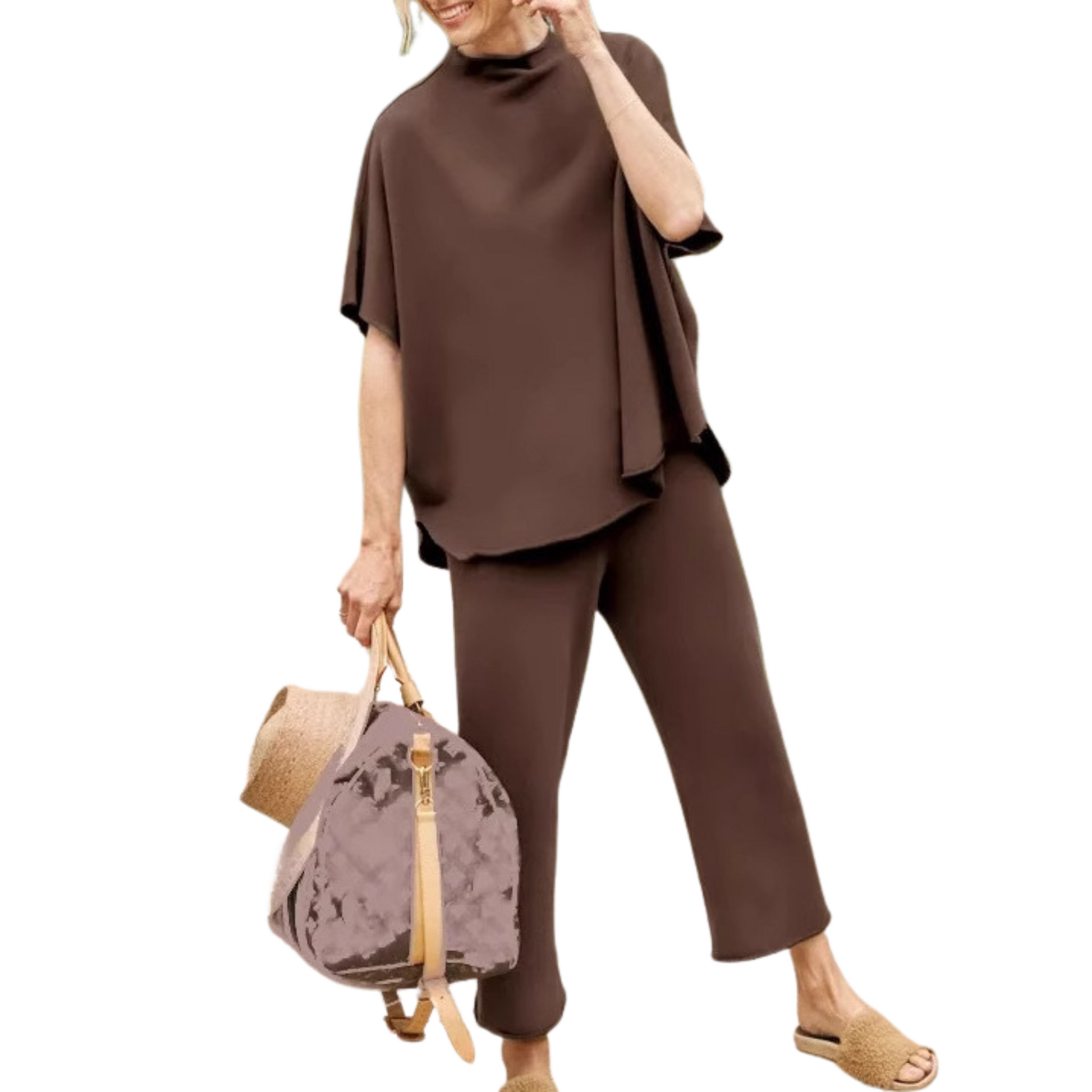 SET ROELLE™ - Relaxed Batwing Sleeve Comfort Set