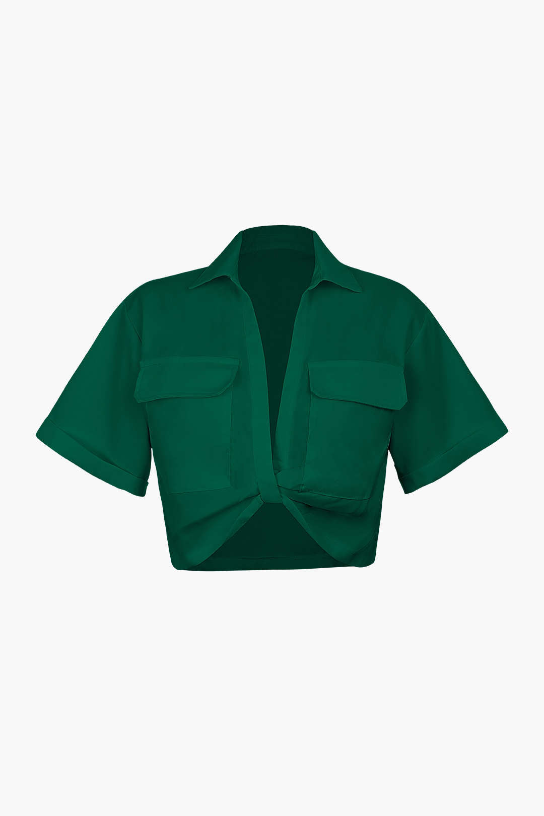 AMELIE- Twist Pocket Shirt