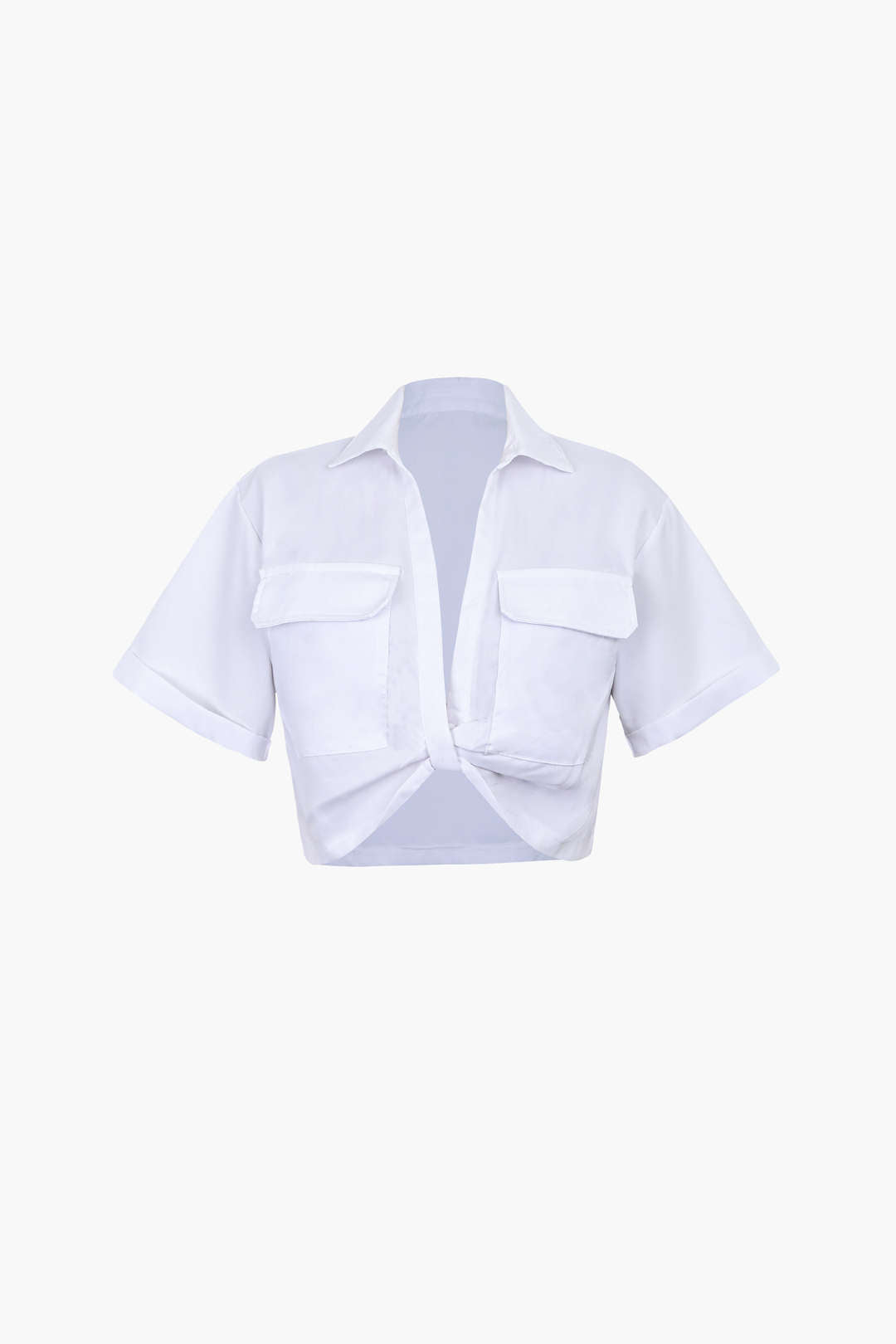 AMELIE- Twist Pocket Shirt