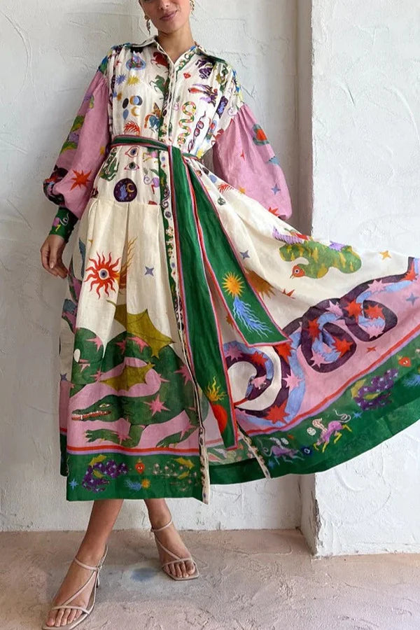 ELYSIAN-  Garden Maxi Dress