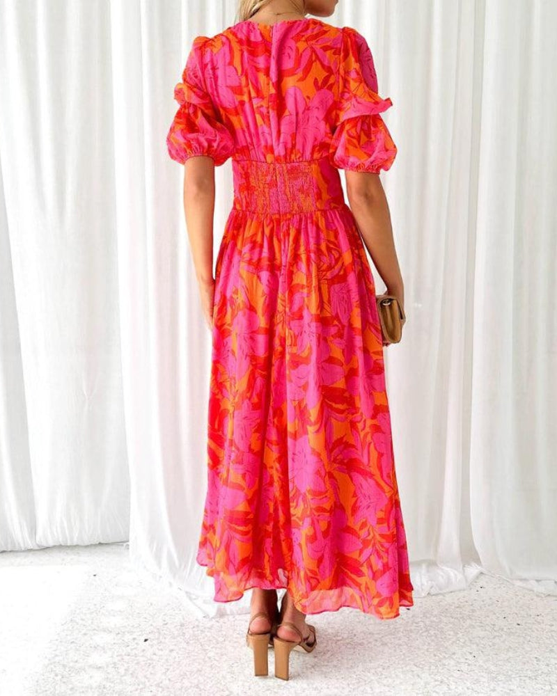 NEREA™– Elegant  Femenine  Maxi Dress