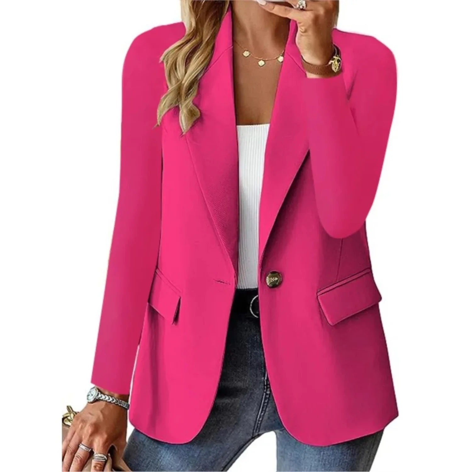 AVELINE - Classic Fitted Blazer