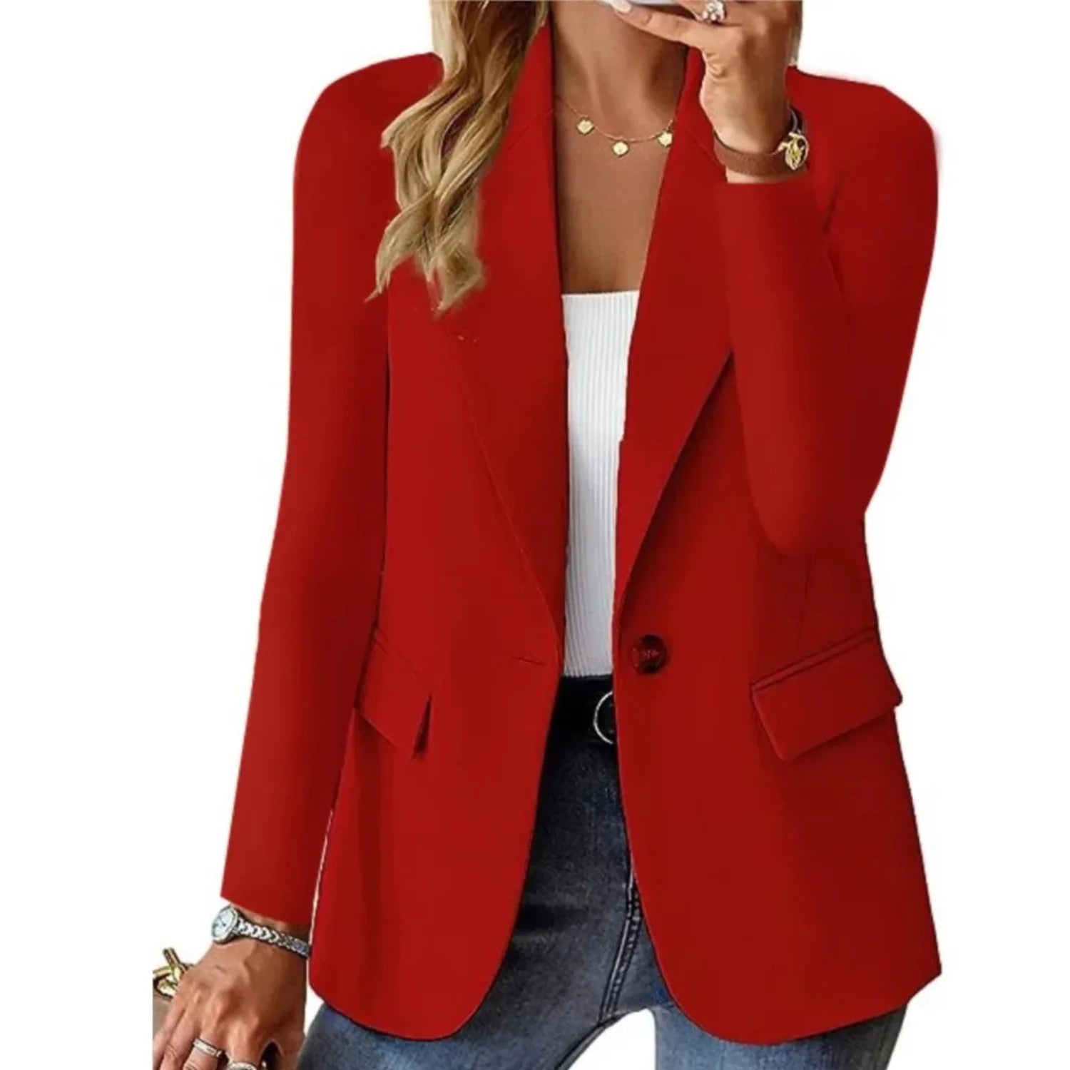 AVELINE - Classic Fitted Blazer