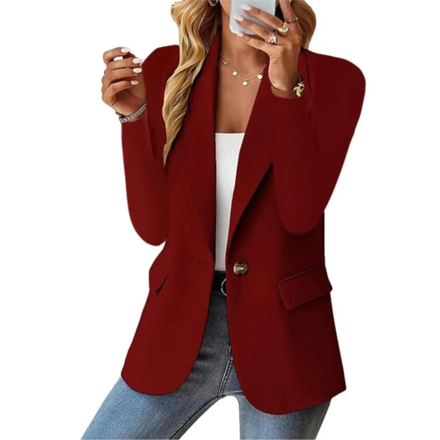 AVELINE - Classic Fitted Blazer
