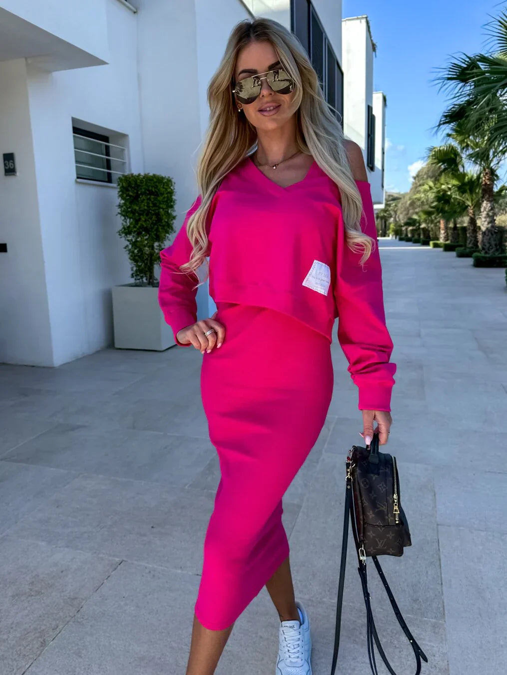 ARIA - Elegant Knitted Two-Piece Set
