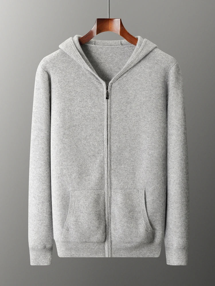 NORDFJELL™ | Merino Wool Hooded Knit Set for Men