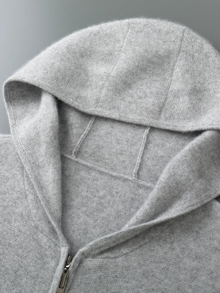 NORDFJELL™ | Merino Wool Hooded Knit Set for Men