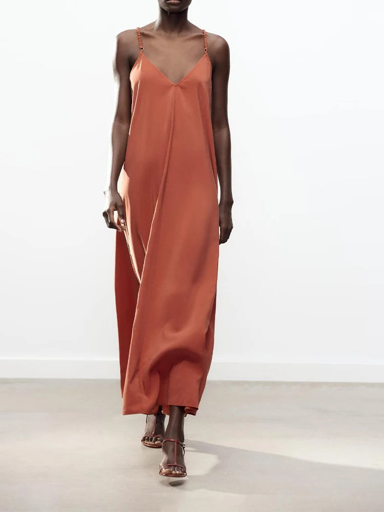 RUTA™ Suspender Long Dress