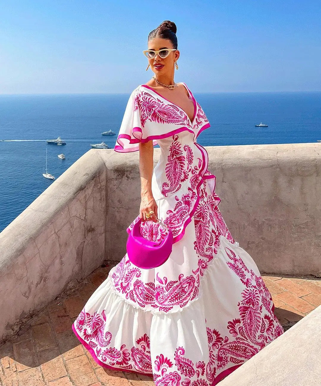 ALHAMBRA™ Embroidered Flamenco Dress
