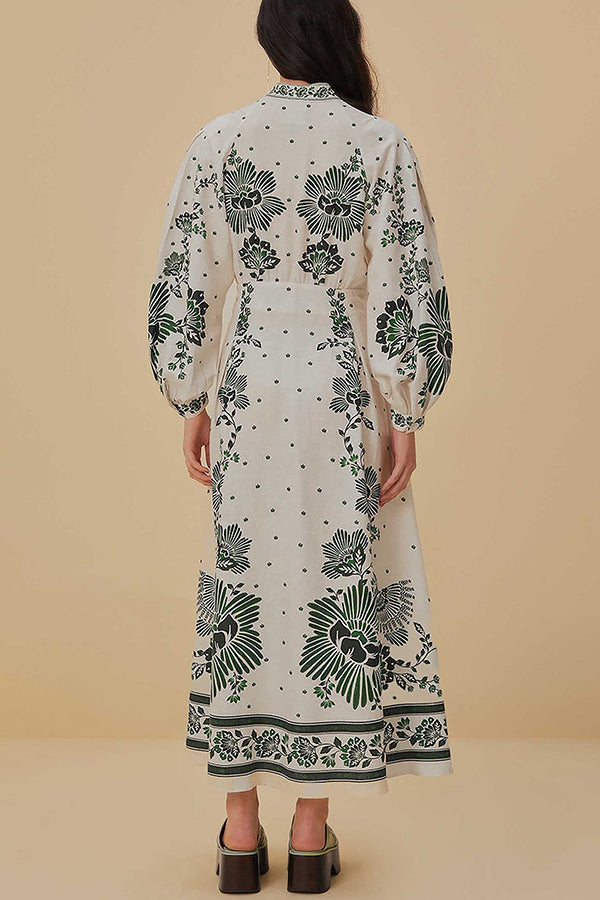 SILVA- Maxi Shirt Dress