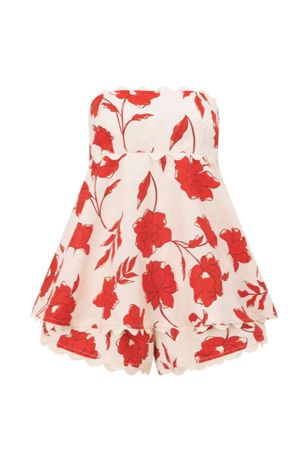 FLORA- Strapless Set