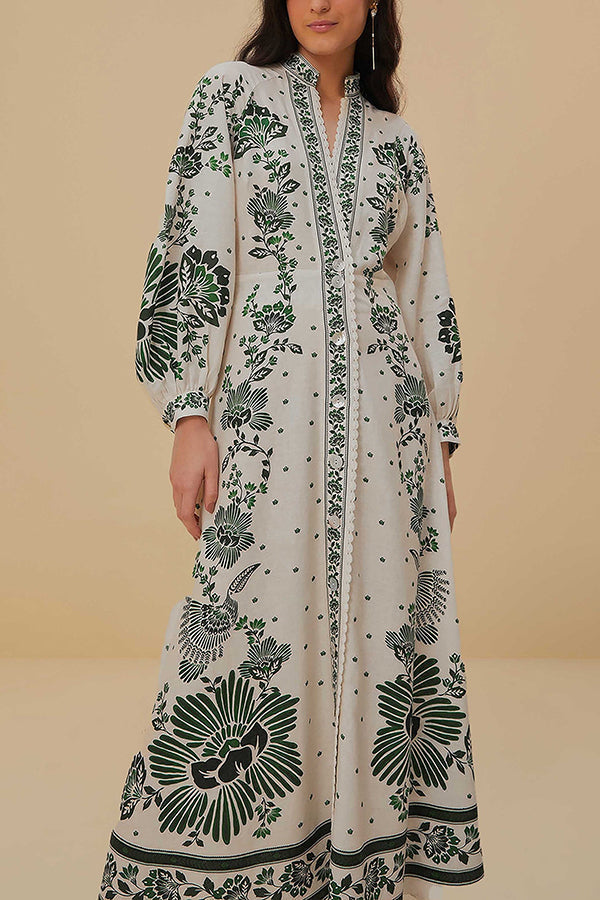 SILVA- Maxi Shirt Dress