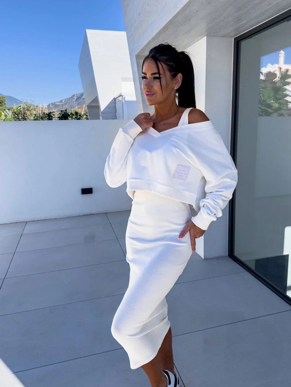 ARIA - Elegant Knitted Two-Piece Set