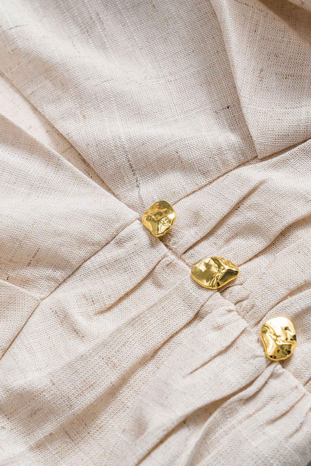MEADOW™ Cropped Linen Top