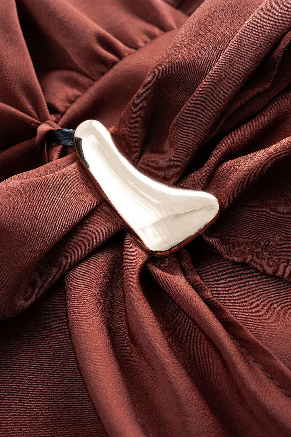 BOA™ Satin Halter Mini Dress