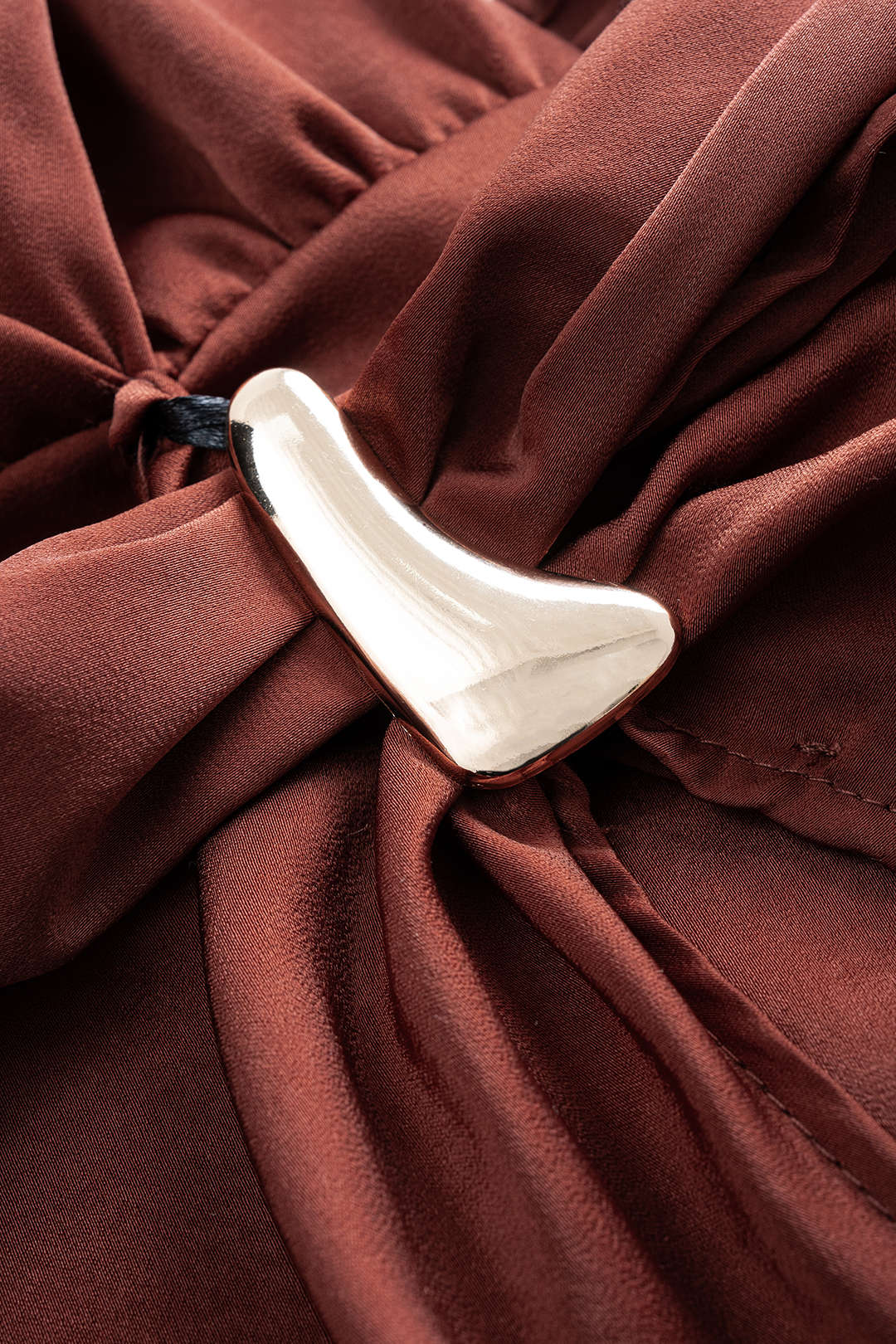 BOA™ Satin Halter Mini Dress