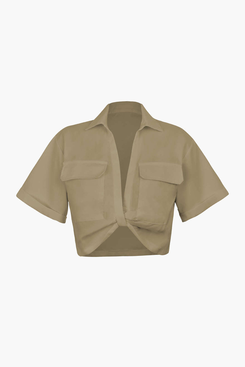 AMELIE- Twist Pocket Shirt