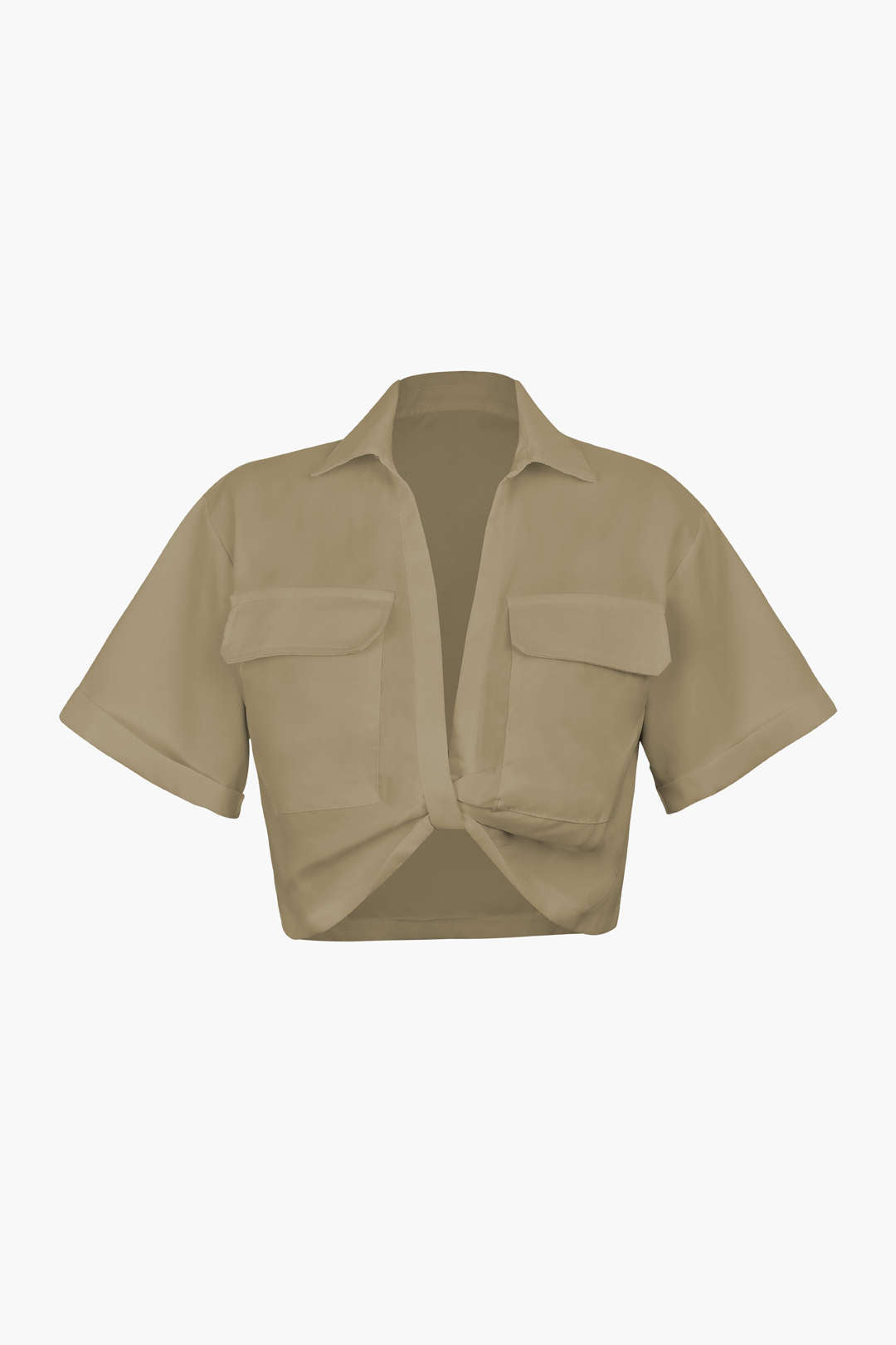 AMELIE- Twist Pocket Shirt