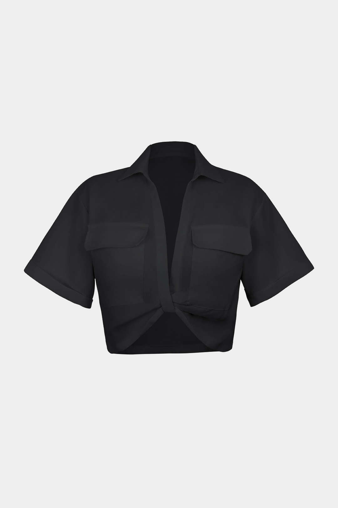 AMELIE- Twist Pocket Shirt