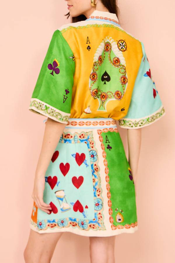 FORTUNA- Mini Dress